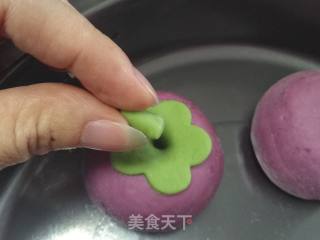 紫薯馅山竹包的做法步骤：10