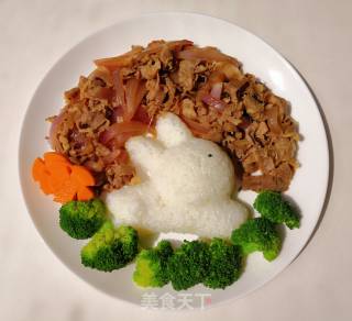神厨肥牛饭的做法步骤：11