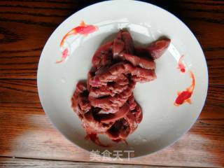 大红椒爆炒腰花的做法步骤：2
