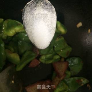 #家常菜#青椒炒肝的做法步骤：5