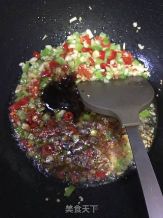 浇汁香菇酿肉的做法步骤：13