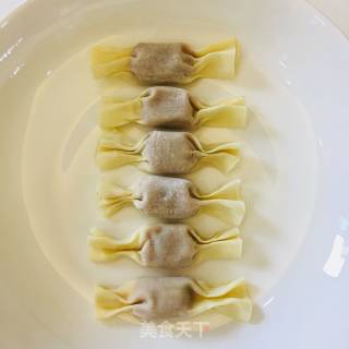馄饨皮版春卷的做法步骤：5