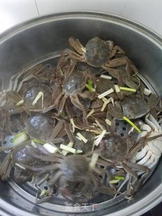 清蒸螃蟹的做法步骤：4