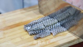 芥辣凉拌鱼皮的做法步骤：5