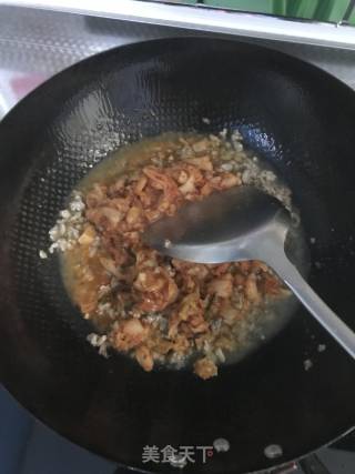 泡菜肉末豆腐的做法步骤：5