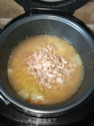 骨汤冬瓜粥的做法步骤：7
