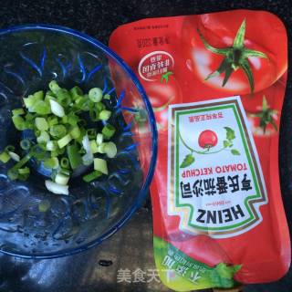 茄汁日本豆腐的做法步骤：2