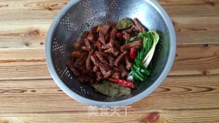 五香咖喱牛肉干的做法步骤：10