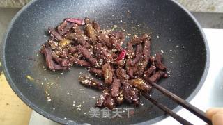 五香咖喱牛肉干的做法步骤：17