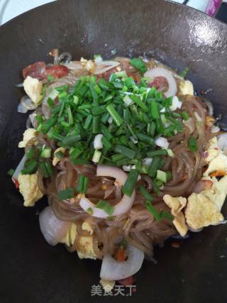 炒粉条的做法步骤：9