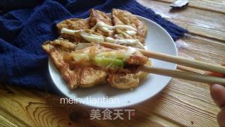 素茄饼的做法步骤：16