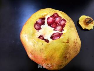 石榴汁的做法步骤：2