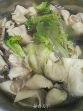 紫菜汤馄饨的做法步骤：14