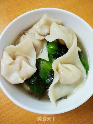 紫菜汤馄饨的做法步骤：15