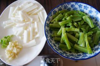 山药苦瓜条的做法步骤：4