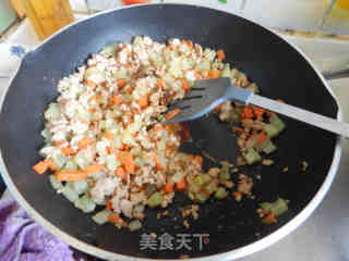 莴笋肉末凉拌米线的做法步骤：10