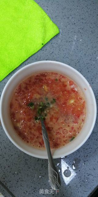 西红柿鸡蛋葱油饼的做法步骤：6