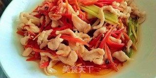 软炒鸡脯的做法步骤：8