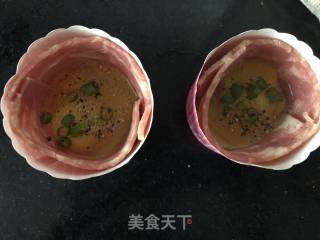 培根鸡蛋杯的做法步骤：6