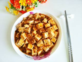 麻婆豆腐的做法步骤：12