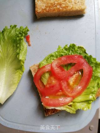 鸡肉三文治的做法步骤：4