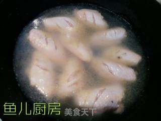 金沙鸡翅凤爪──“鱼儿厨房”私房菜的做法步骤：5