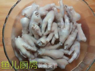 金沙鸡翅凤爪──“鱼儿厨房”私房菜的做法步骤：10
