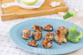 蒜香烤排骨的做法步骤：7