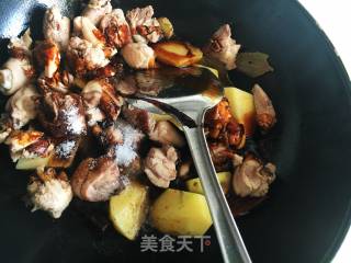 黄焖鸡的做法步骤：7