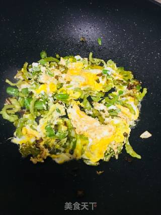 家常菜～长椒短瓜三笨蛋的做法步骤：7