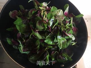 蒜片炒苋菜的做法步骤：5