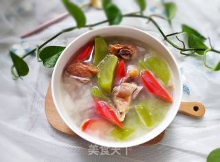 莴笋胡萝卜腊排骨汤的做法步骤：14