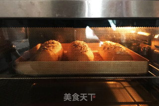 南瓜焦糖核桃软欧的做法步骤：15