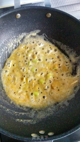 金沙秋葵的做法步骤：3