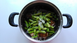 盐水毛豆煮芋艿的做法步骤：6