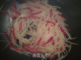 醋溜土豆丝的做法步骤：8