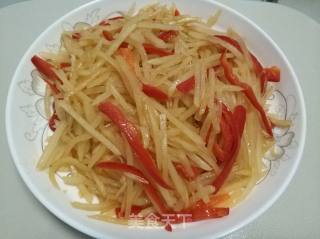 醋溜土豆丝的做法步骤：12