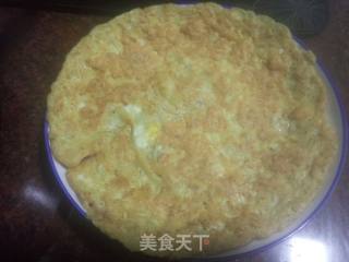 小虾皮煎蛋的做法步骤：4