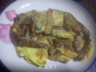鸡蛋茄子煎的做法步骤：4