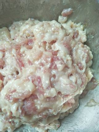 香菇肉末豆腐的做法步骤：4