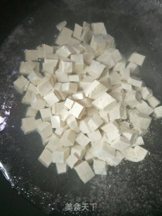 香菇肉末豆腐的做法步骤：5