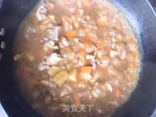 咖喱鸡肉饭的做法步骤：12