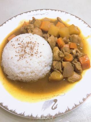 咖喱鸡肉饭的做法步骤：13