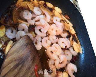 美人椒炒虾仁的做法步骤：6