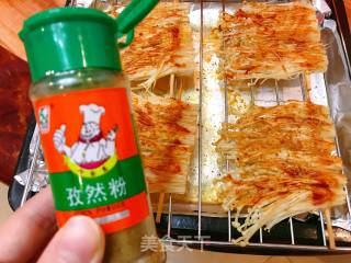 烤金针菇的做法步骤：8
