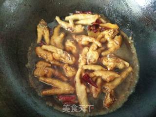 香辣鸡爪的做法步骤：11