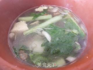 砂锅冻豆腐白菜汤的做法步骤：7