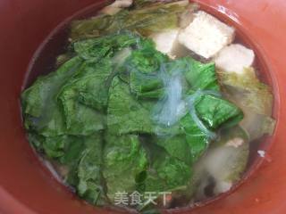 砂锅冻豆腐白菜汤的做法步骤：8