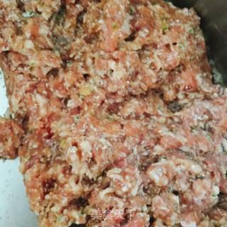 蝶豆花色荠菜饺子的做法步骤：2