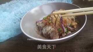 蒜蓉粉丝蒸茄子的做法步骤：19